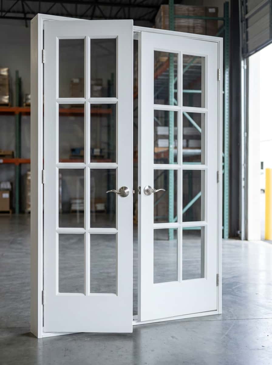 Pre-Hung French Double Door view 1
