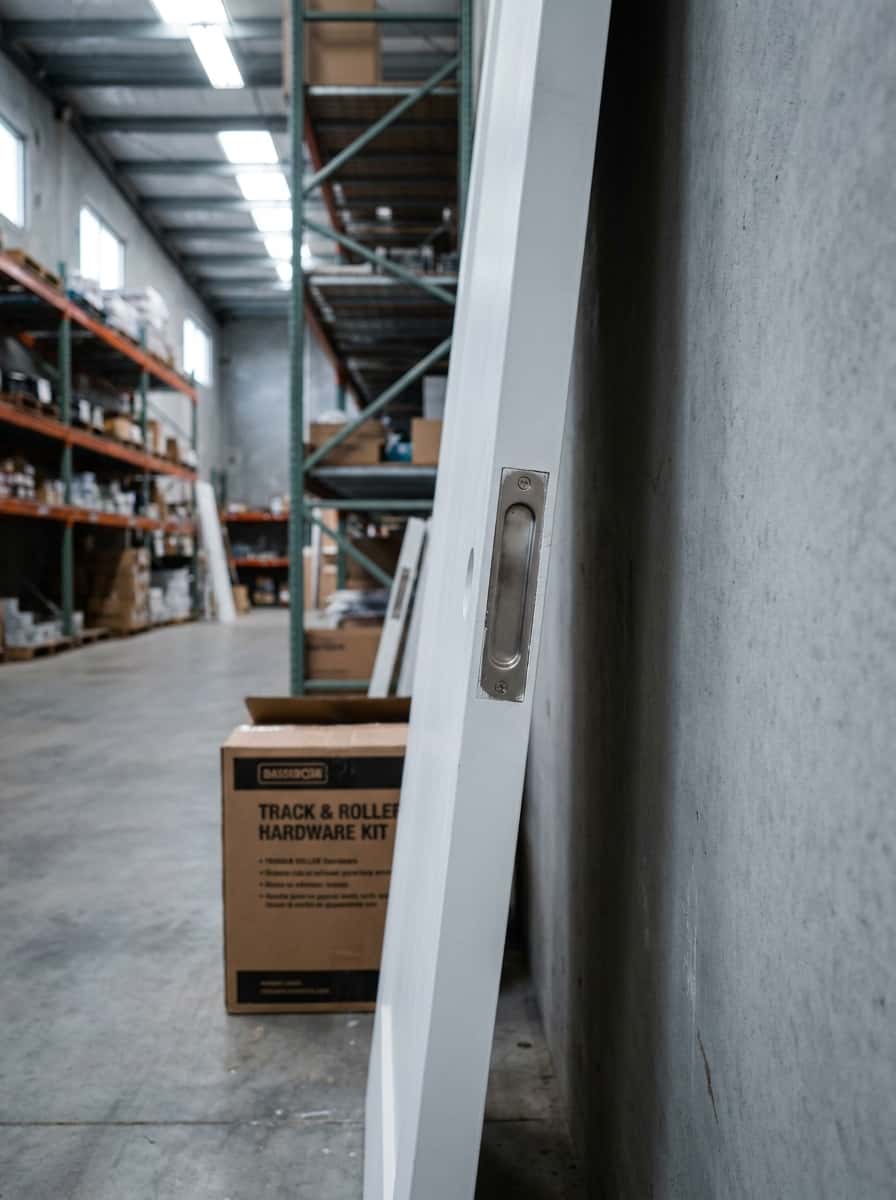 Pocket-Door Slab + Track Kit view 1