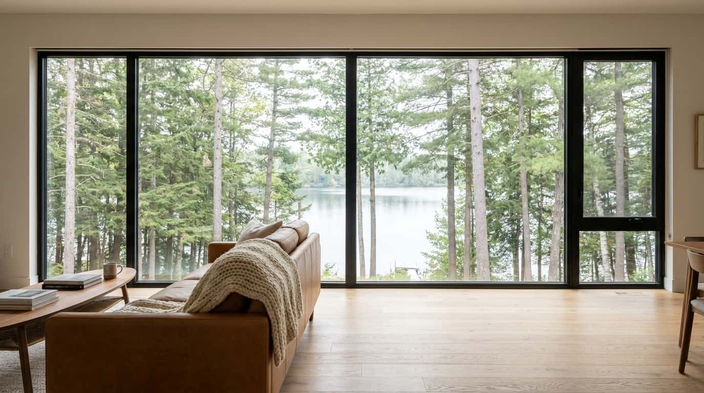 Large Picture Window, Black Frame view 2