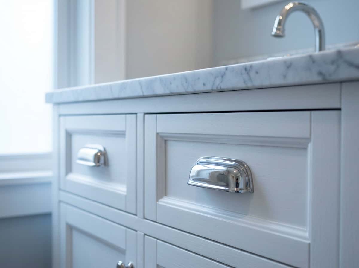 Polished Chrome Bin Pulls (8-pack) view 3