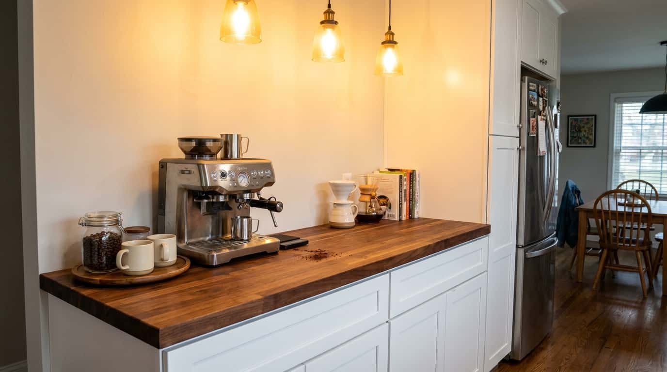 Walnut End-Grain Butcher Block, 6 ft view 2