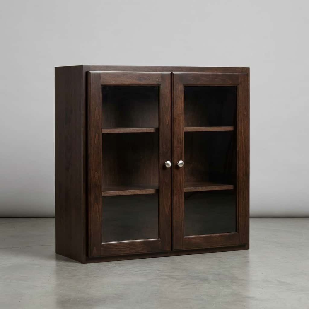 36" Espresso Wall Cabinet view 1