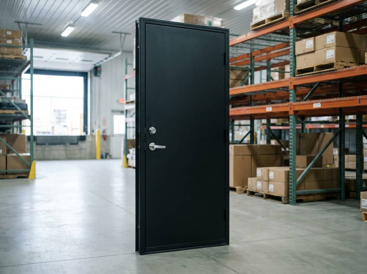 Smooth Exterior Steel Door