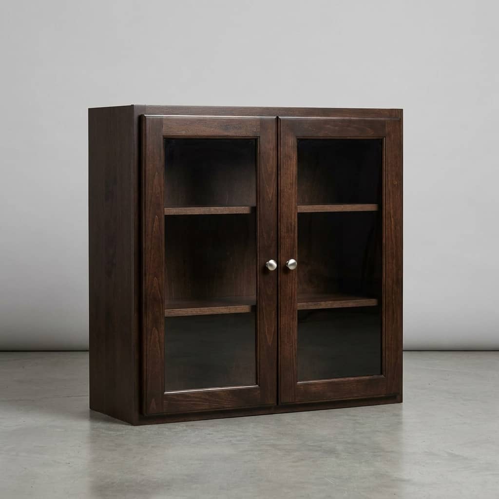 36" Espresso Wall Cabinet