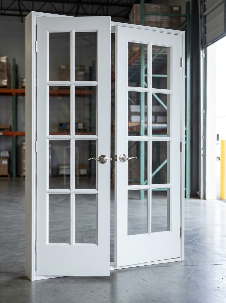 Pre-Hung French Double Door