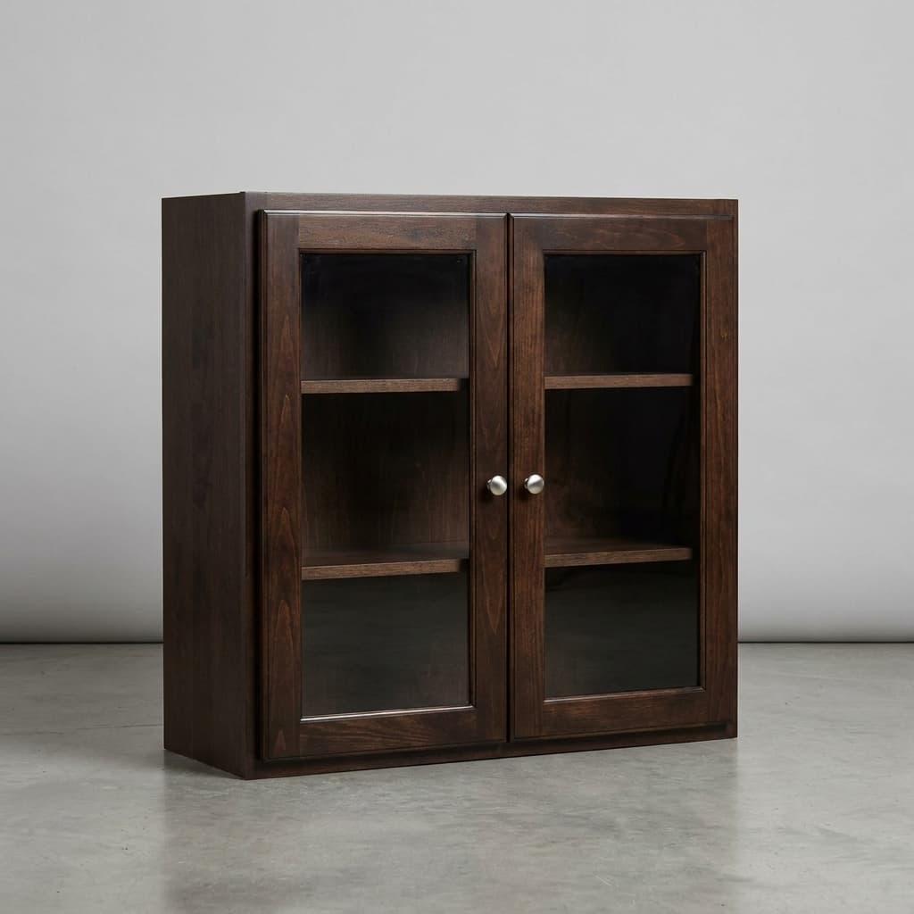 36" Espresso Wall Cabinet