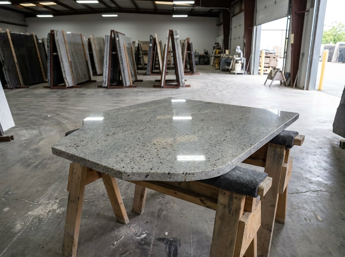 Granite Remnant, Polished Grey
