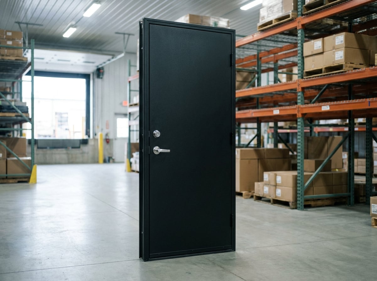 Smooth Exterior Steel Door