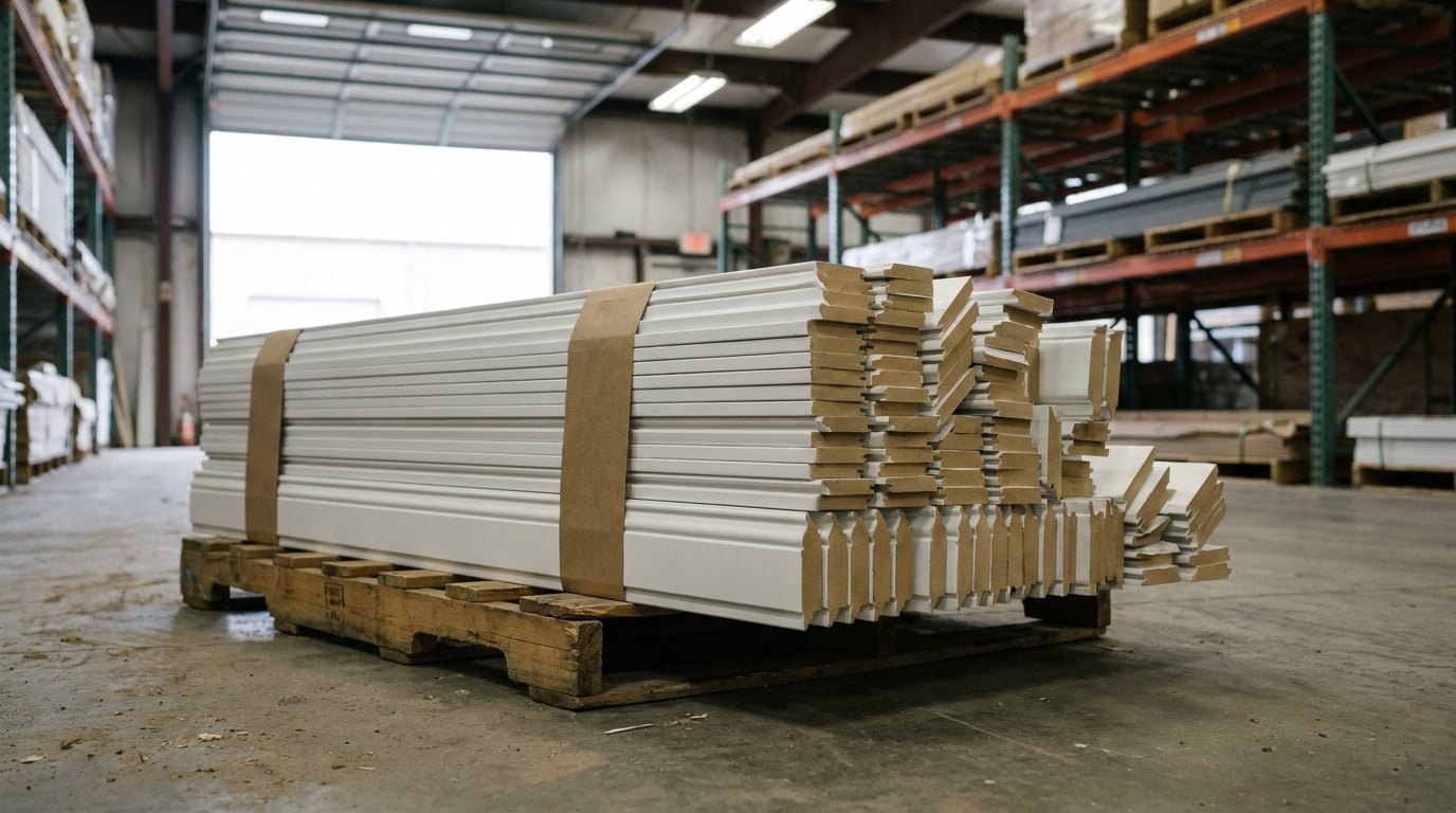 Primed MDF Base Trim (8-pc bundle)