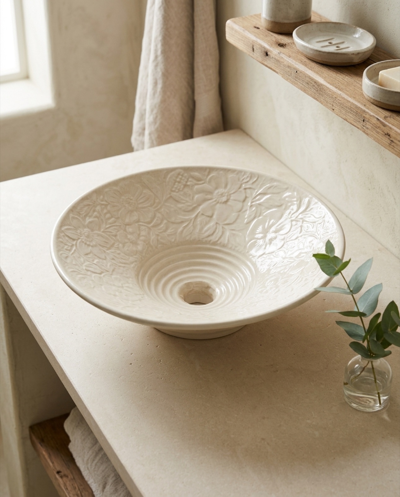 Kohler Floral Vessel Sink